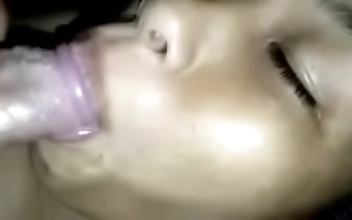 Rin Doll's Expert Schoolgirl Blowjob & Ball Licking