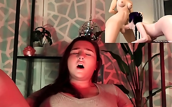 双性 jizz Sizzling Asian Beauty Takes Multiple Cocks Indoors Hard