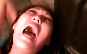 h文 Korean Beauty Enjoys Intense Passionate Moments Together