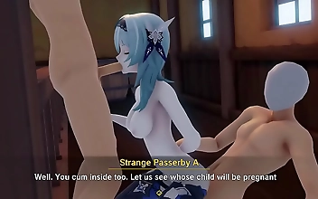动漫 Kaori's Sexy Tease over Panties Leads to Strap-On