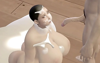 交换 Lesbian Couples Share Intimate Breast Milk Moments Together