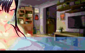 hd Steamy Bath Time-Japanese Beauty's Natural Curves Get Mashed!