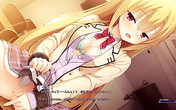 丝袜 Seductive Japanese Teen Tempts With Plump Tits During